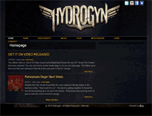 Tablet Screenshot of hydrogyn.com